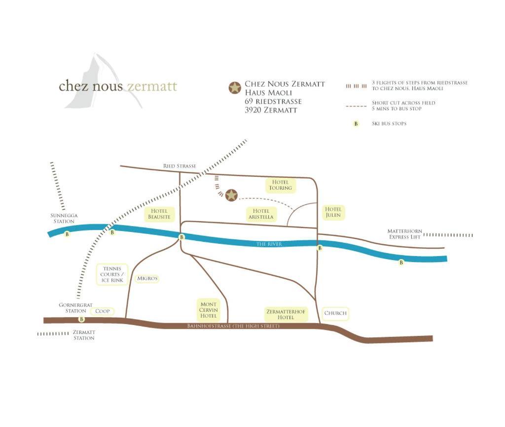 Chez Nous Zermatt 아파트 외부 사진